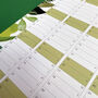 2025 Botanical Wall Calendar And Year Planner, thumbnail 4 of 9