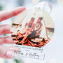 Couples 1st Christmas Together Tree Ornament, thumbnail 1 of 8