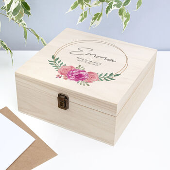 Personalised Wedding Party Memory Box, 4 of 11