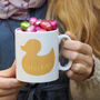 Personalised Duck Mug With Chocolate Eggs, thumbnail 1 of 3