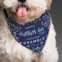 Personalised Happy Mothers Day Love From Dog Bandana, thumbnail 4 of 5