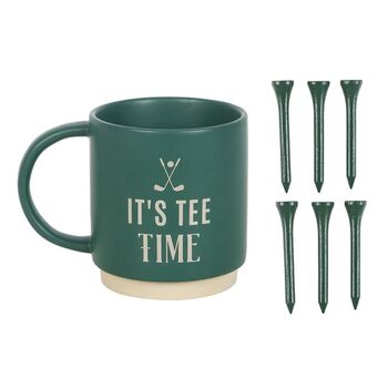 It's Tee Time Mug With Golf Tees, 2 of 2