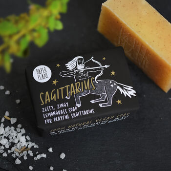 Sagitarrius Natural Vegan Zodiac Soap Bar, 2 of 12