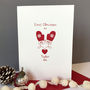 Personalised 'Mr And Mrs' First Christmas Card, thumbnail 1 of 5