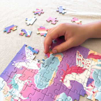 Unicorn Dreamland Jigsaw Puzzle, 2 of 7