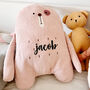 Personalised Kids Cute Animal Soft Cuddle Cushion, thumbnail 4 of 12