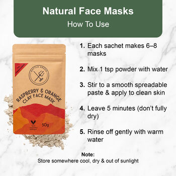 Natural Clay Mask Gift Set, 3 of 12