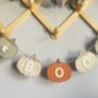 Boo Bunting Banner Halloween Wooden Party Garland, thumbnail 7 of 9