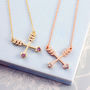 Friendship Crossed Arrows Necklace, thumbnail 6 of 12
