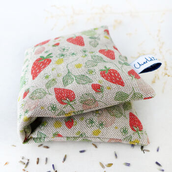 Strawberries Lavender Eye Pillow, 2 of 5