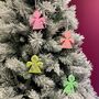 Neon Jesmonite Christmas Tree Angel, thumbnail 1 of 5
