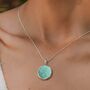 Amazonite Balance Sterling Silver Necklace, thumbnail 1 of 7