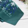 Set Of Three Christmas Furoshiki Fabric Gift Wraps, thumbnail 4 of 7