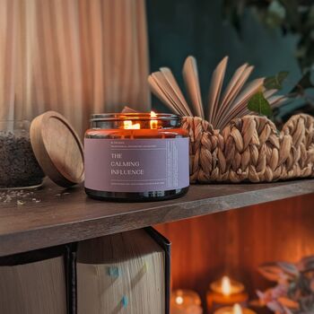 The Calming Influence Essential Oils Candle, 3 of 4