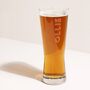 Personalised Bold Name Pilsner Pint Glass, thumbnail 2 of 5