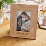 Personalised Wooden Anniversary Picture Frame, thumbnail 1 of 4