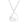 Dog Paw Sterling Silver Necklace, thumbnail 5 of 9