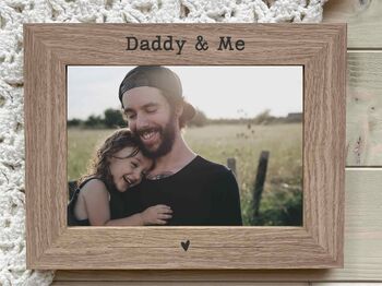 Daddy And Me Photo Frame, 2 of 2
