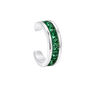 Emerald Baguette Ear Cuff, thumbnail 4 of 6