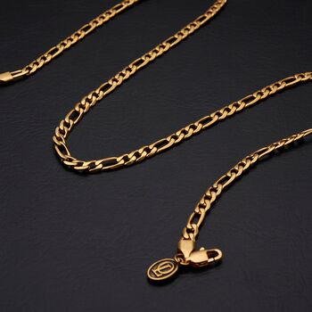 Gold 5mm Figaro Chain, 4 of 11