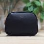 Triple Zip Cross Body Bag In Black, thumbnail 2 of 4