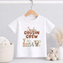 Personalised Cousin Crew Matching Outfits Wild Bunch Neutral Style, thumbnail 4 of 9