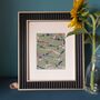Green Cricket Bat Art Print, thumbnail 1 of 9