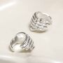 Sterling Silver Hand Cuffs, thumbnail 3 of 7