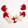 Valentine's Garland Easy Knitting Kit, thumbnail 3 of 10