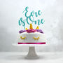 First Birthday Cake Topper, Personalised, thumbnail 3 of 5