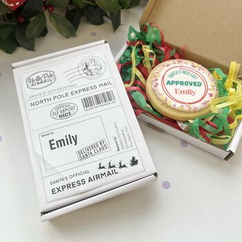 Nice List Santa Mail Cookie, 3 of 4