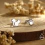 Mismatched Squirrel And Acorn Stud Earrings, thumbnail 1 of 12