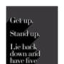 Get Up Stand Up Print, thumbnail 3 of 6