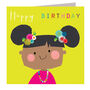 Flower Girl Birthday Card, thumbnail 2 of 5