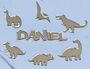 Dinosaur Cake Charms, Cake Charm Set, Dinosaur Topper, thumbnail 1 of 3