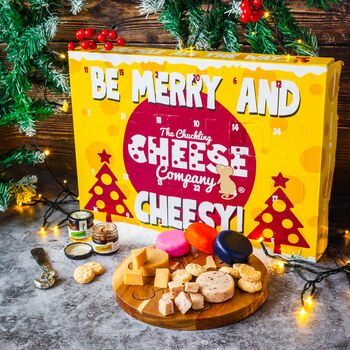 Advent Calendar With Cheese, Chutney, And Biscuits, 9 of 12