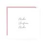 Phonetic Mum Mother’s Day Card – Mike Oscar Mike | Aviation Lover Card For Mum, thumbnail 1 of 5