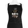 Gifts For Men Personalised BBQ King Apron, thumbnail 2 of 3