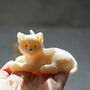 Cute Sitting Cat Candle | Kitten Candle, thumbnail 2 of 5