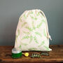 Wood Block Printing Kit Botanical Drawstring Bag, thumbnail 1 of 7