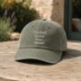 Personalised Dad's Favourite Things On Repeat Cap, thumbnail 3 of 12