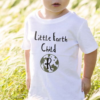 Child's Personalised Earth Child T Shirt, 2 of 2