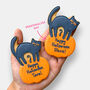 Personalised Scaredy Cat Letterbox Iced Cookies, thumbnail 2 of 10