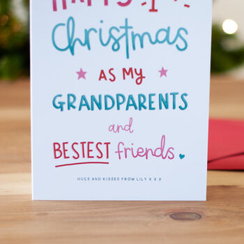 First Christmas As My Grandparents Card, 2 of 2