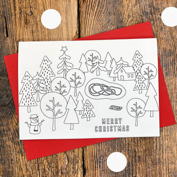 Colour In Craft Christmas Card Packs, 2 of 6