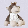 Plush Monkey Personalised Toy, thumbnail 3 of 6