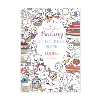 Personalised Baking Colouring Book, 5 of 6
