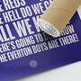 Everton 'Grand Old Team' Football Song Print, thumbnail 3 of 3
