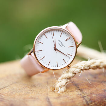 Ladies Architēct Blanc Watch With Actual Handwriting, 3 of 4