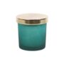 Heart Chakra Mint Crystal Chip Candle, thumbnail 3 of 4